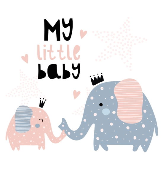 Cover for Casiope Tamore · My Little Baby Baby Shower Guest Book (Hardcover Book) (2020)