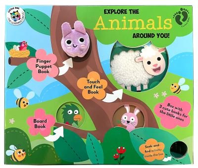 Explore the Animals Around You (Curious Baby) - Curious Baby - Louise Buckens - Bøker - Globe - 9788742554487 - 5. oktober 2023