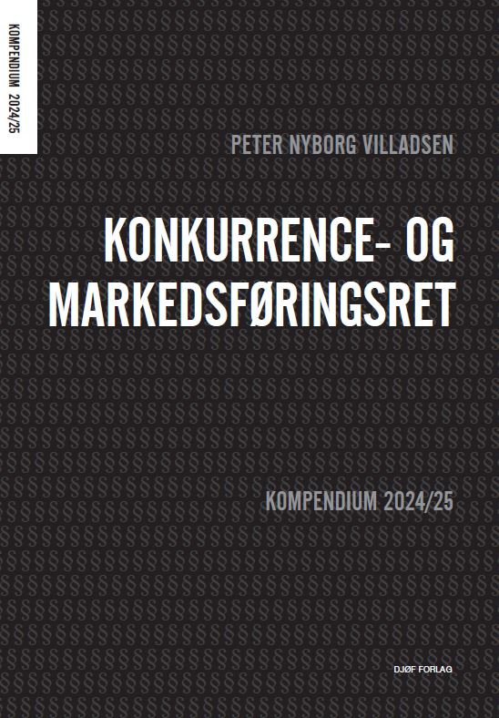 Cover for Peter Nyborg Villadsen · Konkurrence- og markedsføringsret (Sewn Spine Book) [1st edition] (2024)