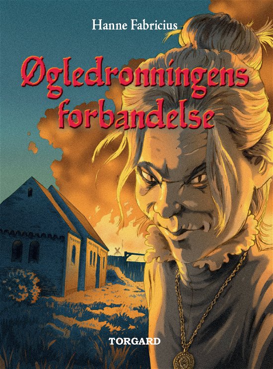 Cover for Hanne Fabricius · Tidsdetektiverne: Øgledronningens forbandelse (Inbunden Bok) [1:a utgåva] (2010)