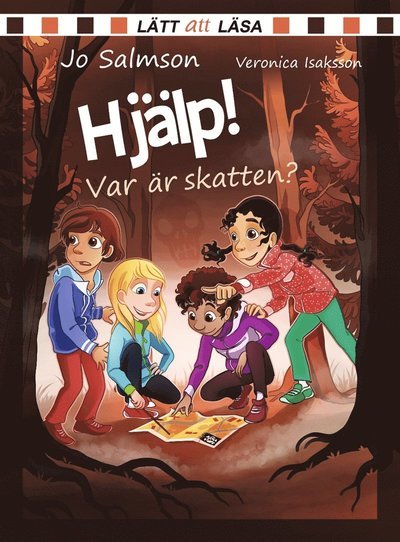 Cover for Jo Salmson · Hjälp: Hjälp! Var är skatten? (ePUB) (2014)