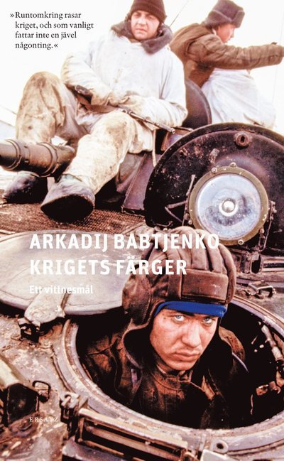 Cover for Arkadij Babtjenko · Krigets färger (Paperback Bog) (2022)
