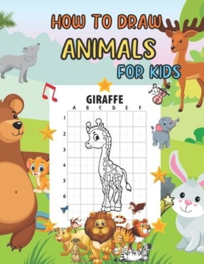 Cover for Chroma Simple · How To Draw Animals For Kids (Pocketbok) (2020)