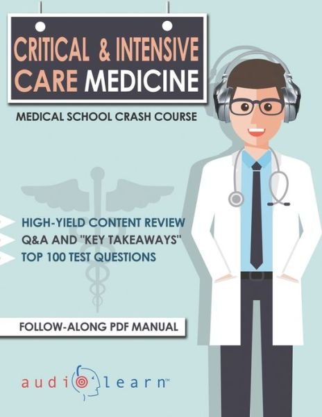 Cover for Audiolearn Medical Content Team · Critical and Intensive Care Medicine - Medical School Crash Course (Pocketbok) (2020)