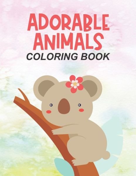Cover for Wykd Life · Adorable Animals Coloring Book (Taschenbuch) (2020)