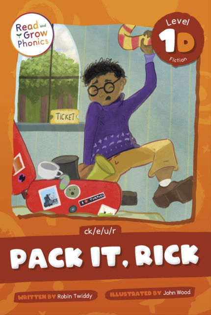 Cover for Robin Twiddy · Pack It, Rick: Level 1D (ck/e / u/r) (Inbunden Bok) (2025)