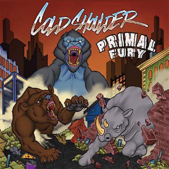 Cover for Cold Shoulder · Primal Fury (Red W/ Black Splatter Vinyl) (LP) (2022)