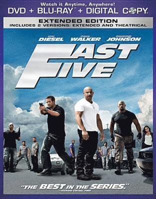 Cover for Fast Five (DVD) (2011)