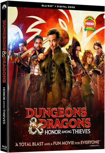 Cover for Dungeons &amp; Dragons: Honor Among Thieves (Blu-ray) (2023)