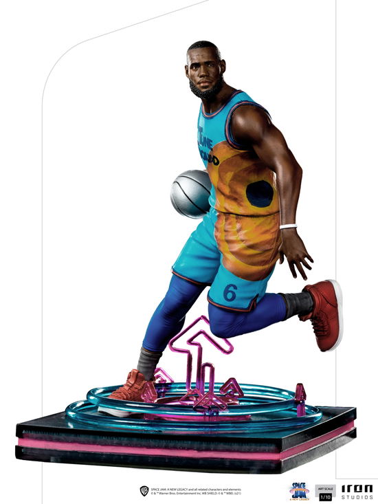 Lebron James 1:10 Scale Statue - Space Jam: A New Legacy - Merchandise - IRON STUDIO - 0609963128488 - March 10, 2023