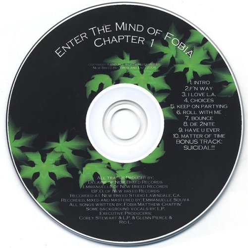 Enter the Mind of Fobia Ch. 1 - Fobia - Musik - New Breed Entertainment - 0634479195488 - 8. november 2005