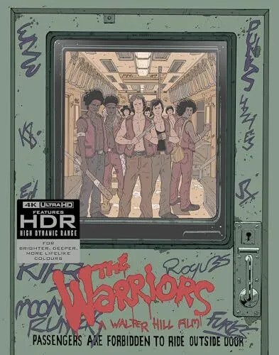 Cover for Warriors (4K Ultra HD) [Limited edition] (2023)