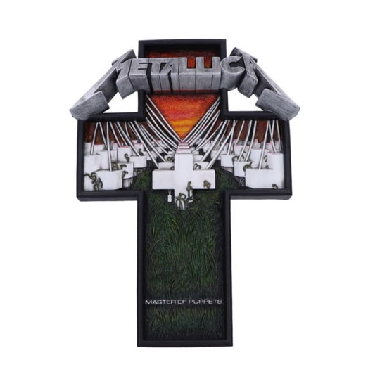 Metallica Wandschmuck Master of Puppets 32 cm - Metallica - Fanituote - METALLICA - 0801269150488 - keskiviikko 19. heinäkuuta 2023