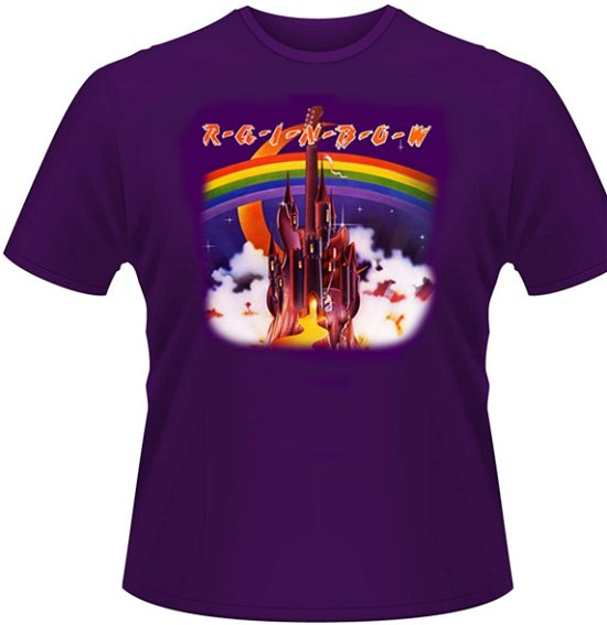 Cover for Rainbow · Silver Mountain (T-shirt) [size S] [Purple edition] (2009)