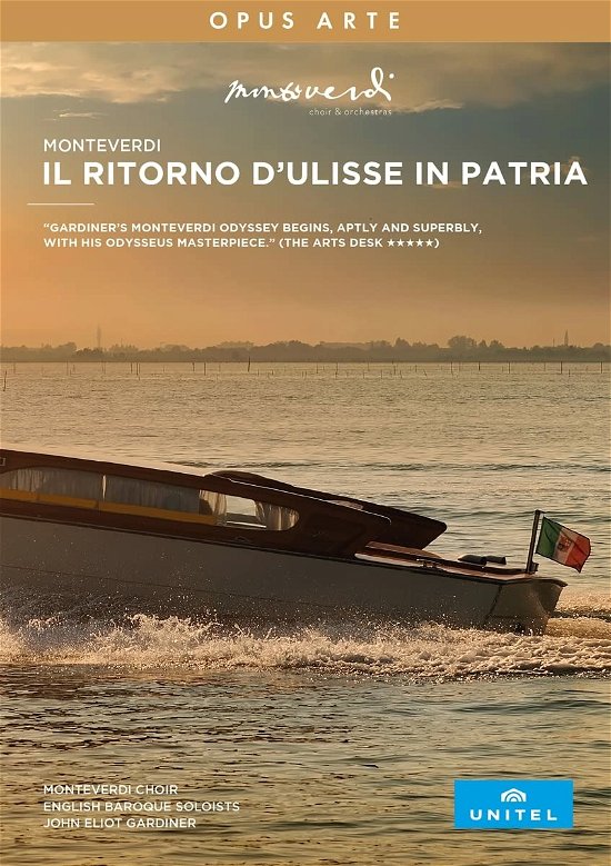Monteverdi: Il Ritorno D'ulisse in Patria - English Baroque Soloists / John Eliot Gardiner - Films - OPUS ARTE - 0809478013488 - 26 augustus 2022