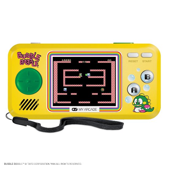 Pocket Player Bubble Bobble Portable Gaming System (3 Games in 1) - My Arcade - Merchandise - MY ARCADE - 0845620032488 - 2020