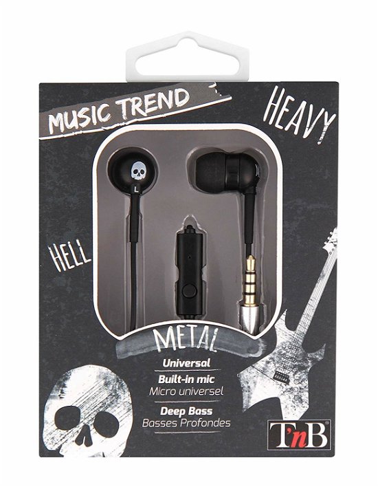 Cover for Tnb Sa France · Music Trend 2 - Earphones With Hands Free Kit - Metal Design (Legetøj)