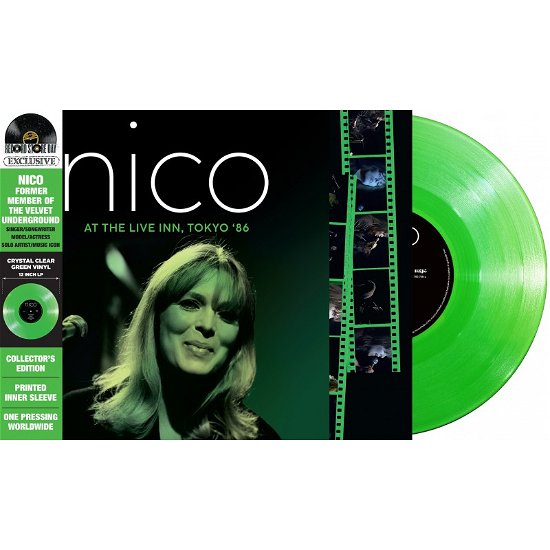 Cover for Nico · At The Live Inn, Tokyo '86 (LP) [RSD 2024 Green Vinyl edition] (2024)