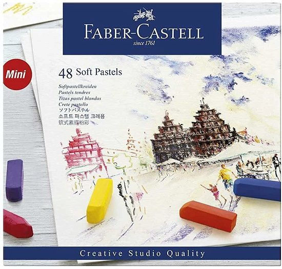 Cover for Faber-castell · Soft Pastel Crayons Mini, Box Of 48 (128248) (Leketøy)