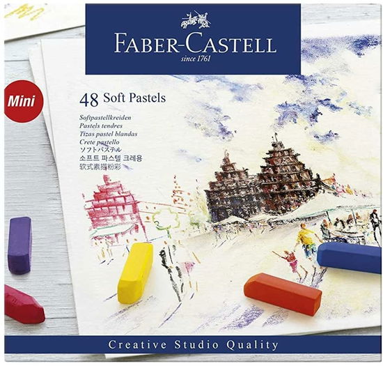 Cover for Faber-castell · Soft Pastel Crayons Mini, Box Of 48 (128248) (Spielzeug)