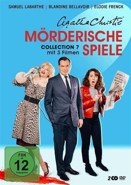 Cover for Labarthe,samuel / Bellavoir,blandine / Frenck,elodie · Agatha Christie-mörderische Spiele Col.7 (DVD) (2021)