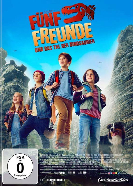 Cover for Allegra Tinnefeld,marinus Hohmann,ron Antony... · Fünf Freunde Und Das Tal Der Dinosaurier (DVD) (2018)