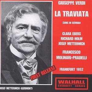 Cover for Verdi · La Traviata -1952- (CD) (2009)