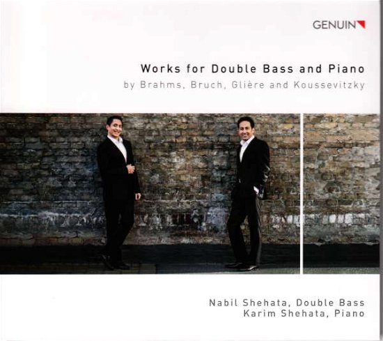 Cover for Brahms / Bruch / Koussevitzky / Shehata · Works for Double Bass &amp; Piano (CD) (2017)