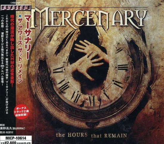 Hours That Remain - Mercenary - Música - MRQJ - 4527516006488 - 21 de septiembre de 2006