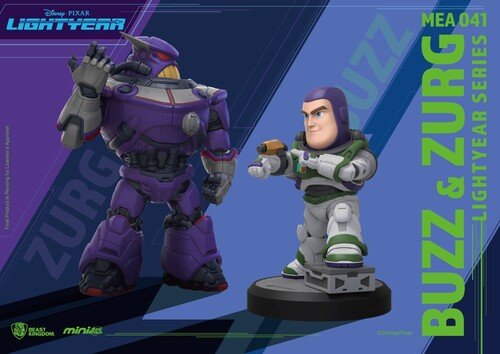 Lightyear Mea-041 Buzz and Zurg Mini-egg Attack 8p - Beast Kingdom - Merchandise -  - 4711203451488 - 28. februar 2024