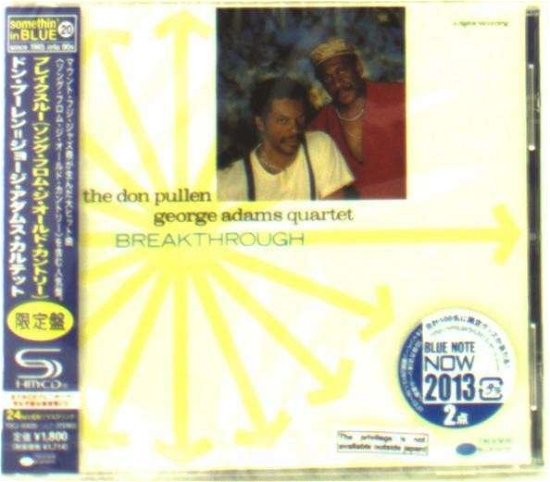 Breakthrough - Adams, George / Don Pullen - Musik - TOSHIBA - 4988006555488 - 24. juli 2013