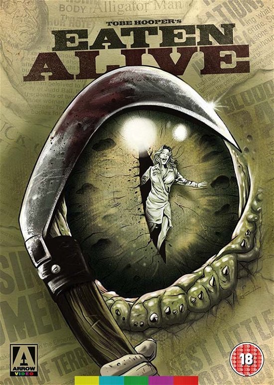 Eaten Alive (aka Death Trap) - Eaten Alive DVD - Film - Arrow Films - 5027035017488 - 13. november 2017