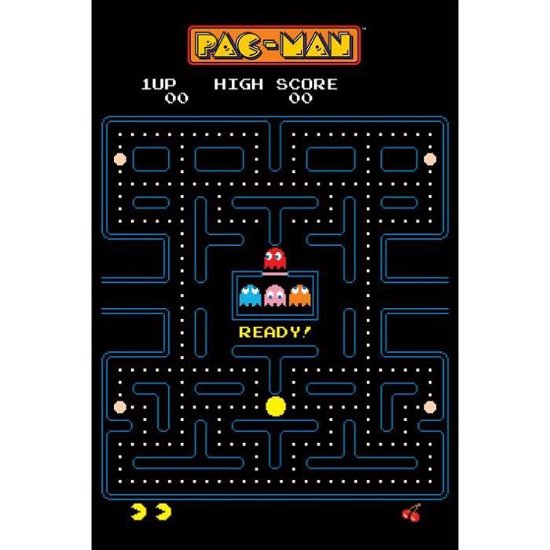 Cover for Nintendo: Pyramid · Pac-Man - Maze (Poster Maxi 61X91,5 Cm) (MERCH)