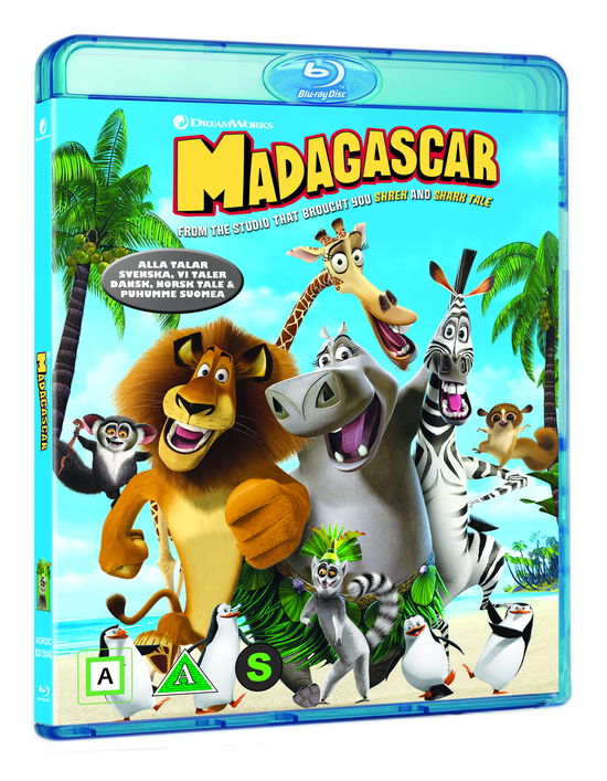 Cover for Madagascar (Blu-Ray) (2018)