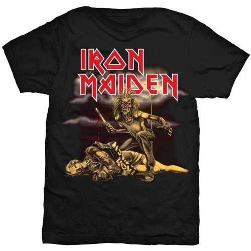 Iron Maiden Ladies T-Shirt: Slasher (Skinny Fit) - Iron Maiden - Merchandise - ROFF - 5055295360488 - 22 juli 2013
