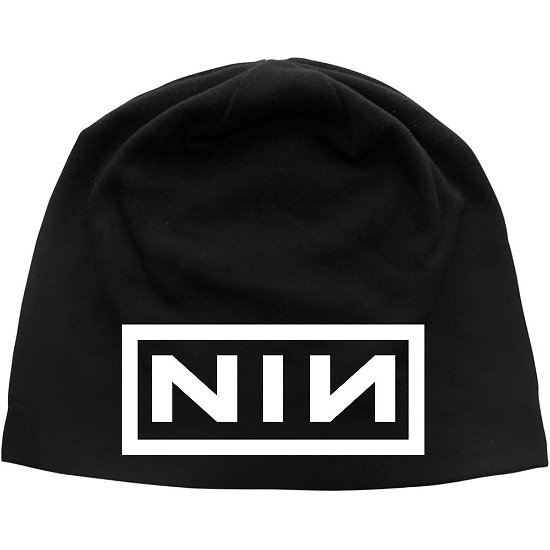 Cover for Nine Inch Nails · Nine Inch Nails Unisex Beanie Hat: Logo (CLOTHES) [Black - Unisex edition]
