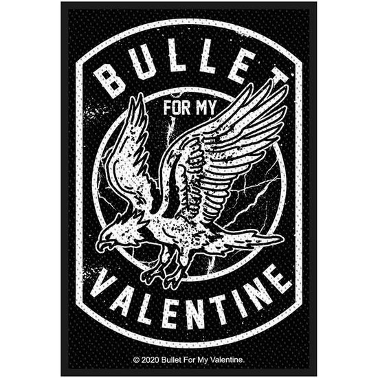 Bullet For My Valentine Standard Woven Patch: Eagle - Bullet For My Valentine - Merchandise - PHD - 5056365703488 - July 20, 2020