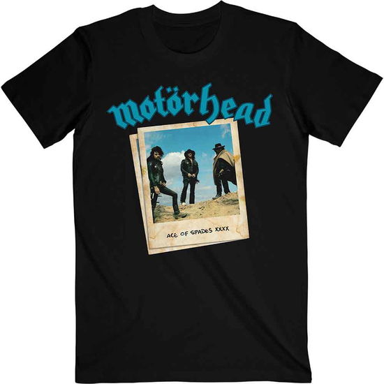 Cover for Motörhead · Motorhead Unisex T-Shirt: Ace of Spades Photo (T-shirt) [size XXL] [Black - Unisex edition] (2021)