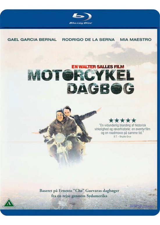 Cover for Motorcykel Dagbog · The Motorcycle Diaries (Blu-ray) (2010)