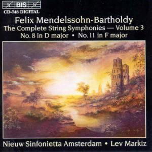 Complete String Symphony - F. Mendelssohn-Bartholdy - Music - BIS - 7318590007488 - February 20, 2003