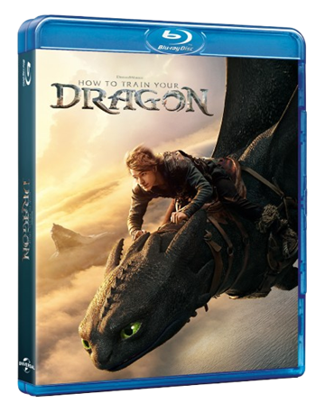 Cover for How To Train Your Dragon (Live Action) (Blu-ray) [Nordic edition] (2025)