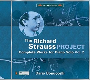 Cover for Strauss,r. / Bonuccelli,dario · Richard Strauss Project: Complete Works for Piano (CD) (2016)