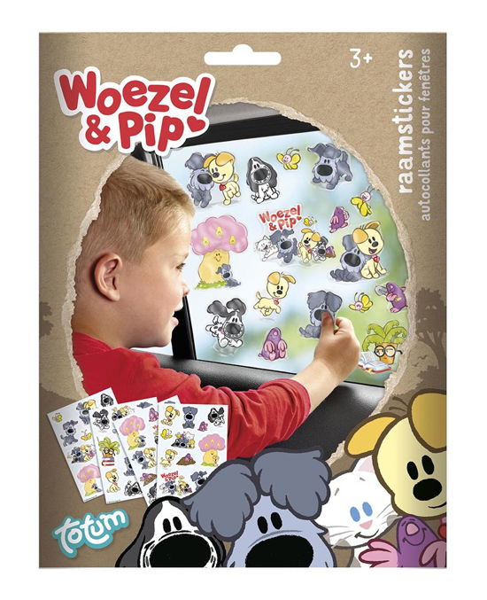 Cover for Totum · Totum - Woezel &amp; Pip Raamstickers (Toys)