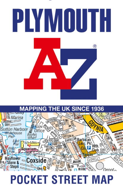 Cover for A-Z Maps · Plymouth A-Z Pocket Street Map (Map) [2 Revised edition] (2025)