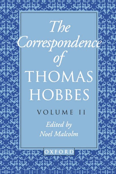 Cover for Thomas Hobbes · The Correspondence of Thomas Hobbes: Volume II: 1660-1679 - Clarendon Edition of the Works of Thomas Hobbes (Paperback Book) (1997)