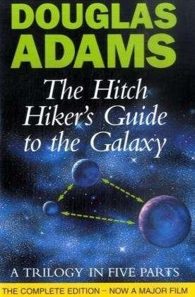 Cover for Douglas Adams · The Hitch Hiker's Guide To The Galaxy: A Trilogy in Five Parts (Inbunden Bok) (1995)
