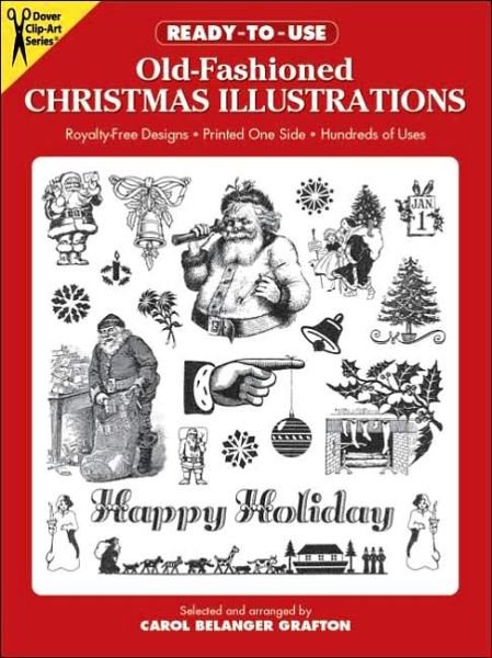 Cover for Carol Belanger Grafton · Ready to Use Old Fashioned Christmas Illustrations - Dover Clip Art Ready-to-Use (Bog) (2003)