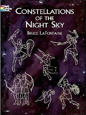 Cover for Bruce Lafontaine · Constellations of the Night Sky - Dover Nature Coloring Book (Pocketbok) (2003)