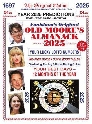 Old Moore's Almanac 2025 - Francis Moore - Books - W Foulsham & Co Ltd - 9780572048488 - June 14, 2024