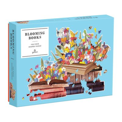 Galison · Blooming Books 750 Piece Shaped Puzzle (SPIEL) (2019)